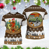 I Hate People Brown Bear Christmas Hoodie