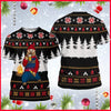 Bear Campfire Christmas Camping Hoodie