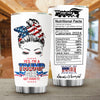 Yes I'm A Trump Girl Get Over It Tumbler, Patriotic Tumbler, Trump For President Tumbler, Gift For Her, Birthday Gifts HN