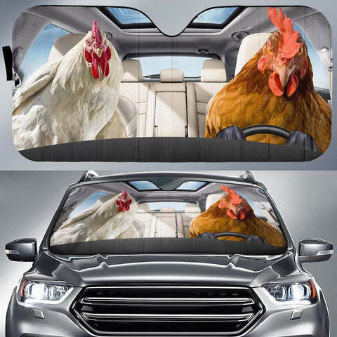 Funny Chicken Sun Shade