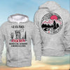 Go Outside Worst Case Scenario A Bear Kills You I Hate People Grey Camping Shirt