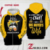 Bus Driver's Wife I can't hide my Crazy 3D Custom Hoodie TTM