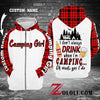 I don't always drink when I'm camping hoodie 3D TTM