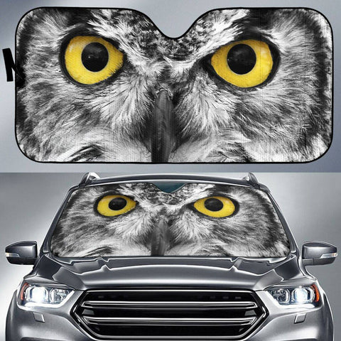 Owl Sun Shade 2, Owl Gift Idea, Gift for Owl Lovers, Owl Thanksgiving Gift