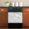 4 Beautiful Folklore Light Batik Pattern Dishwasher Cover DL