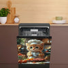 Cat Chef Theme Magnetic Dishwasher Cover DL