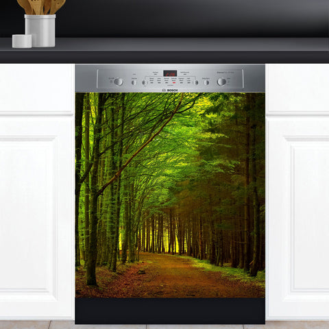 Nature Dishwasher Magnet Cover Kitchen Decoration Decals Appliances Stickers Magnetic Sticker ND