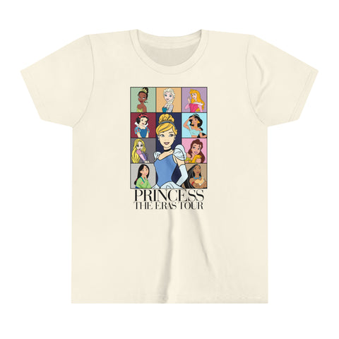 Youth Short Princess Eras Tour T-Shirt, Eras shirt