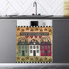 4 DACHSHUND DECOR KITCHEN DISHWASHER COVER Home Kitchen Decor Stickers DL