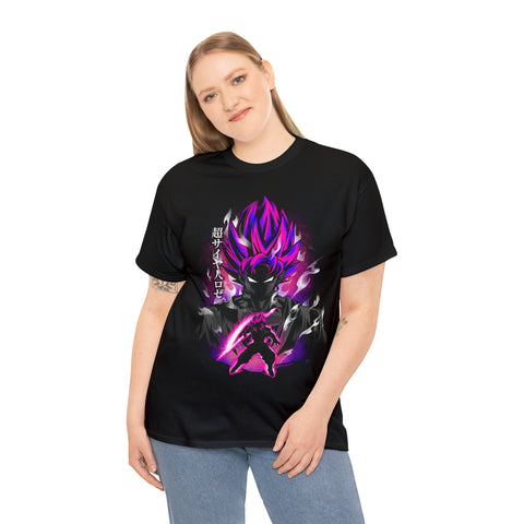 Goku Black Dragon Ball Z Shirt, Unisex Adult T-shirt, Unisex Trending Tee, Cartoon Anime Shirt, Unisex Heavy Cotton Shirt, Retro Anime Tee, Oversize 90s Vintage Graphic Tee, Birthday Gift For Boyfriend Girlfriend