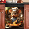 Adorable Rat Chef Magnetic  Dishwasher Cover DL