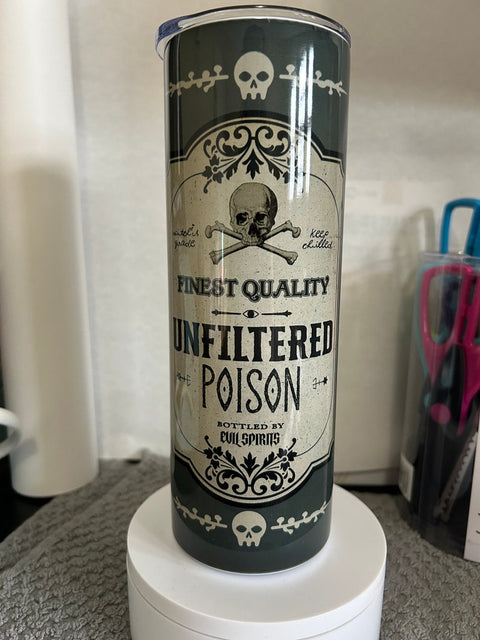 Unfiltered Poison 20 oz Sublimation Tumbler NP