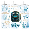 Zodiac Cancer Stainless Steel Insulated Tumbler, Insulated Travel Mug For Hot And Cold Drinks, Portable Coffee Cup Ideal For Home, Travel, Outdoor Activities, Cute Tumbler Gift Idea DL
