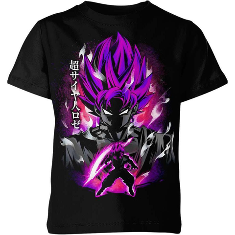 Goku Black Dragon Ball Z Shirt, Unisex Adult T-shirt, Unisex Trending Tee, Cartoon Anime Shirt, Unisex Heavy Cotton Shirt, Retro Anime Tee, Oversize 90s Vintage Graphic Tee