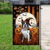 Halloween flag Halloween Gift Boston Terrier Happy Halloween Flag