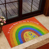 Be Kind Infinity Symbol Autism Awareness Doormat Autism Home Decor Autism Awareness Gift Idea HT