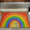 Be Kind Infinity Symbol Autism Awareness Doormat Autism Home Decor Autism Awareness Gift Idea HT