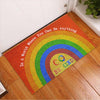 Be Kind Infinity Symbol Autism Awareness Doormat Autism Home Decor Autism Awareness Gift Idea HT