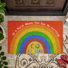 Be Kind Infinity Symbol Autism Awareness Doormat Autism Home Decor Autism Awareness Gift Idea HT