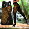 African Map Legging & Tank top-ML