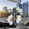 Faith Daisy Car Hanging Ornament