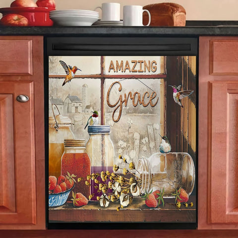 Amazing Grace Kitchen Dishwasher Cover HT