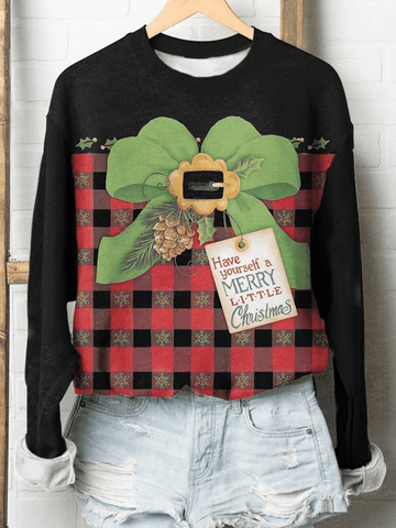 Funny Christmas Gift Have Yourself A Merry Little Christmas Long Sleeve Sweatshirt Christmas Gift