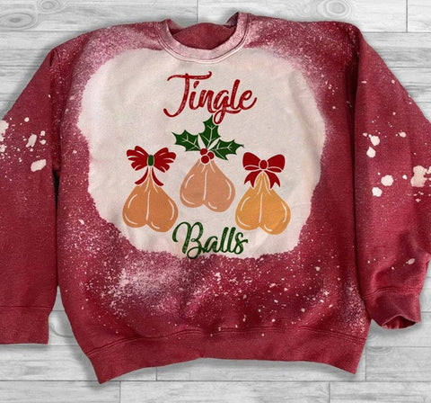 Jingle Ball Red Sweatshirt Christmas Gift Xmas Gift