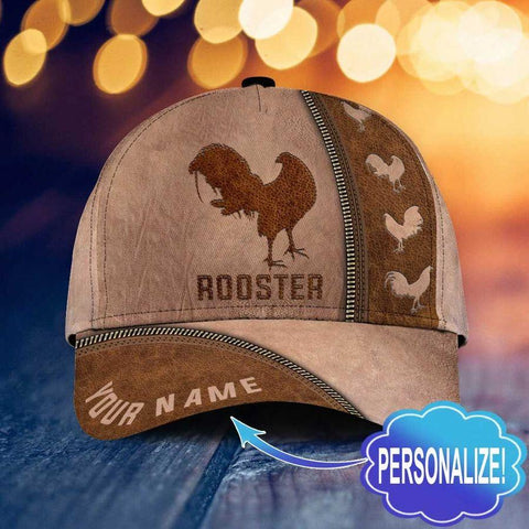 Personalized Rooster 3D Printed Cap 29072103.CTN