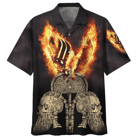 Viking Hawaii Shirt Limited Edition 3D All Over Printed Unisex Shirts