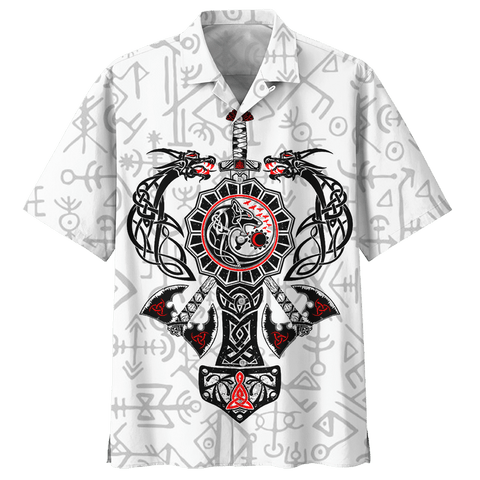 Viking Hawaii Shirt Limited Edition 3D All Over Printed Unisex Shirts