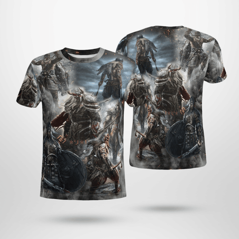 Viking Shirt Limited Edition 3D All Over Printed Unisex Shirts