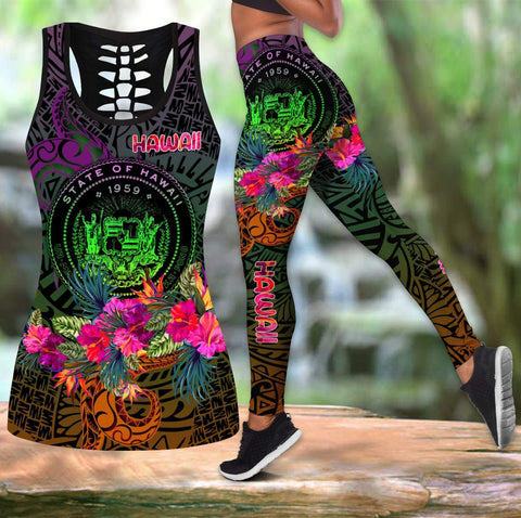 Hawaii Combo Tank Top + Legging DQB07142012