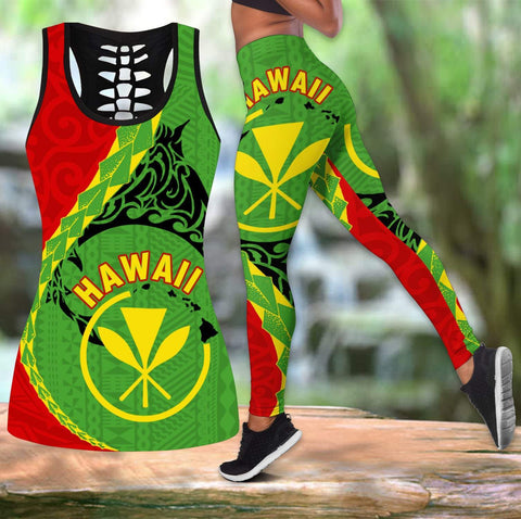Hawaii Combo Tank Top + Legging DQB07152001