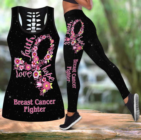 Breast Cancer-Faith Hope Love Combo Tank + Legging DQB07232013S