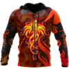 Phoenix Hoodie Red Phoenix Power 3D All Over Printed Hoodie Shirt Limited