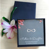 Mother Daughter Infinity Necklace Mothers Day Necklace Mom Jewelry Gift Card For Her, Mom, Grandma, Wife HT