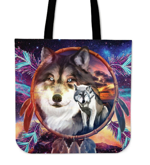 Charmed Wolf Tote Bag