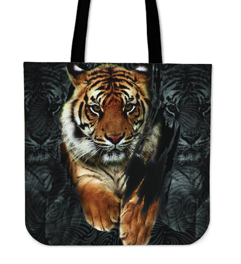 3D Tiger Tote Bag