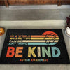 Be Kind Autism Awareness Doormat Autism Home Decor Autism Awareness Gift Idea HT