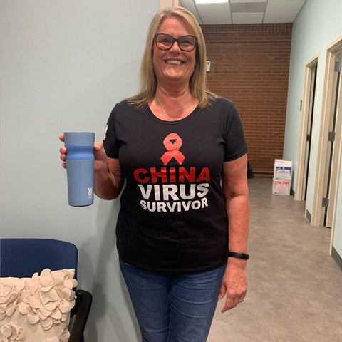 China Virus Survivor Shirt American Shirt