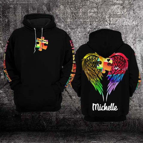 Autism Acceptance Personalized Unisex Hoodie For Men Women Autism Awareness Shirts Clothing Gifts HT