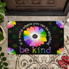 Be Kind Puzzle Autism Awareness Doormat Autism Home Decor Autism Awareness Gift Idea HT