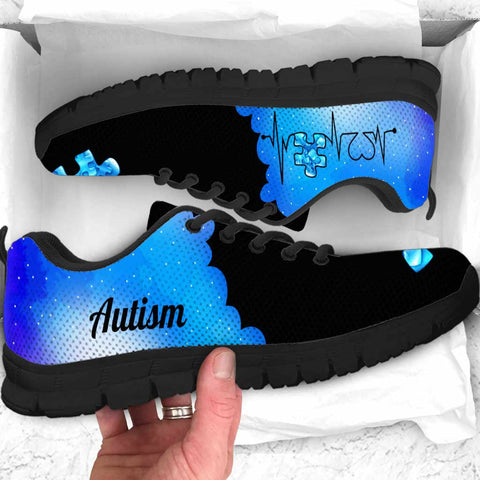 Blue Puzzle Autism Awareness Shoes Men/Women Running Sneaker Shoes Autism Awareness Gift Idea HT