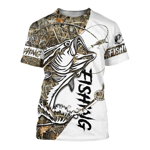 Men Fishing Shirt Bass Fishing Sport