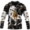 Dinosaur Shirt Brown WhiteDINOSAUR 3D ALL OVER PRINTED SHIRTS MP894