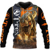 Dinosaur Hoodie Brown BlackDINOSAUR T-REX 3D ALL OVER PRINTED SHIRTS MP898