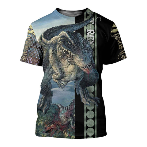 Dinosaur Shirt DINOSAUR ART 3D ALL OVER PRINTED SHIRTS MP899