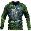 Dinosaur Shirt Green DINOSAURS 3D ALL OVER PRINTED SHIRTS MP903