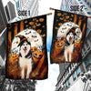 Halloween flag Halloween Gift Husky Happy Halloween Flag Husky Halloween Flag Dog Halloween Flag